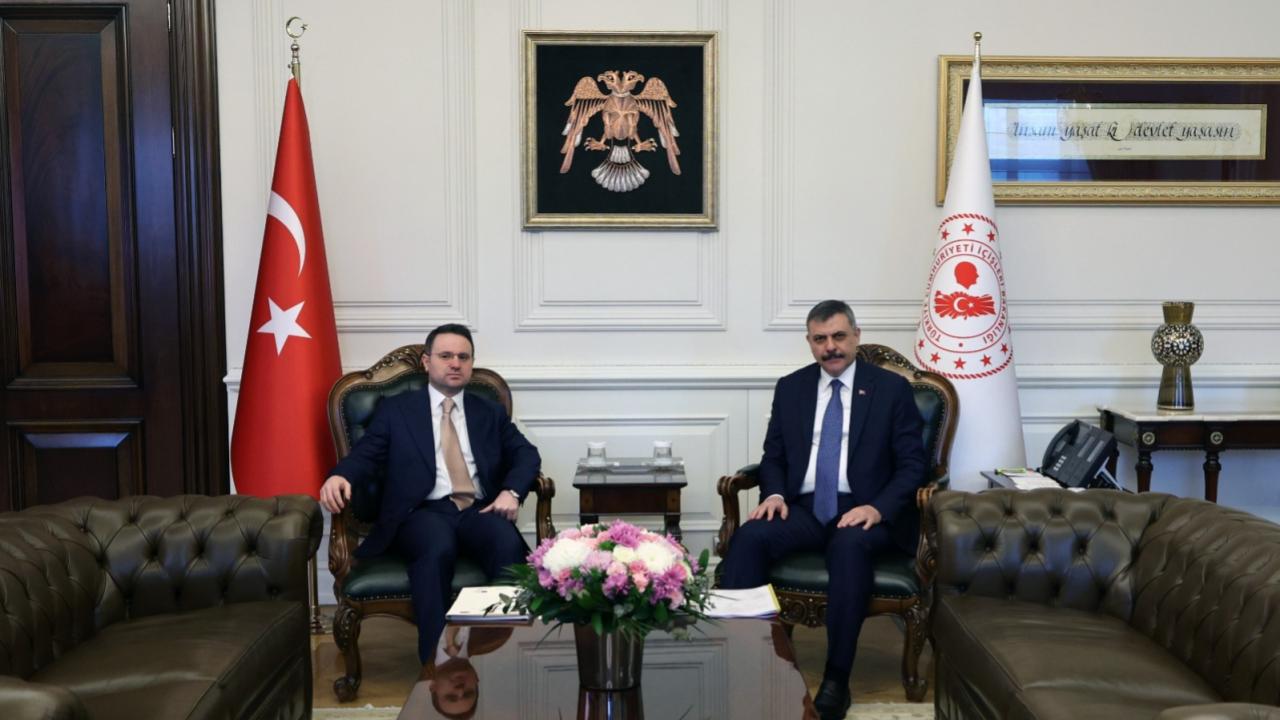 İçişleri Bakanı Çiftçi ile Adalet Bakanı Gürlek görüştü