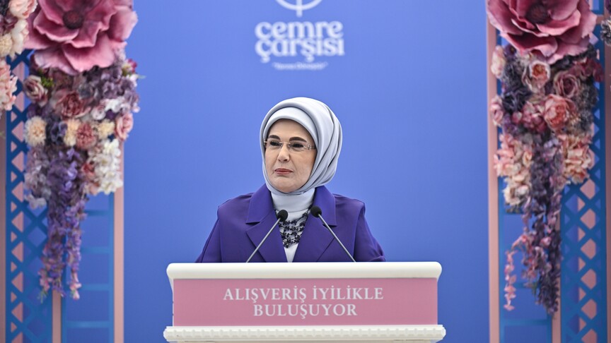 Emine Erdoğan'dan TOGEM-DER'in Cemre Çarşısı'na ilişkin paylaşım