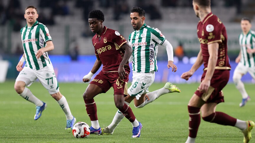 Trabzonspor, Konya deplasmanında kaybetti