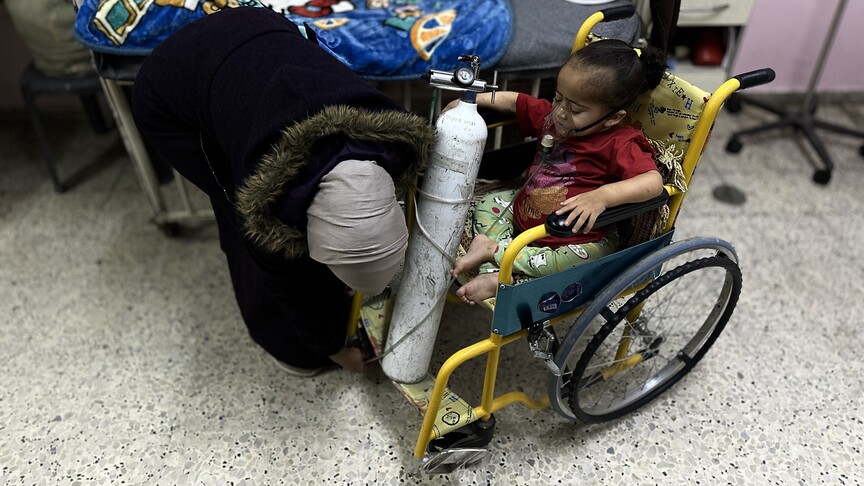 Gazze'nin kuzeyinde tıbbi oksijen üretiminin durma riski altında olduğu uyarısı