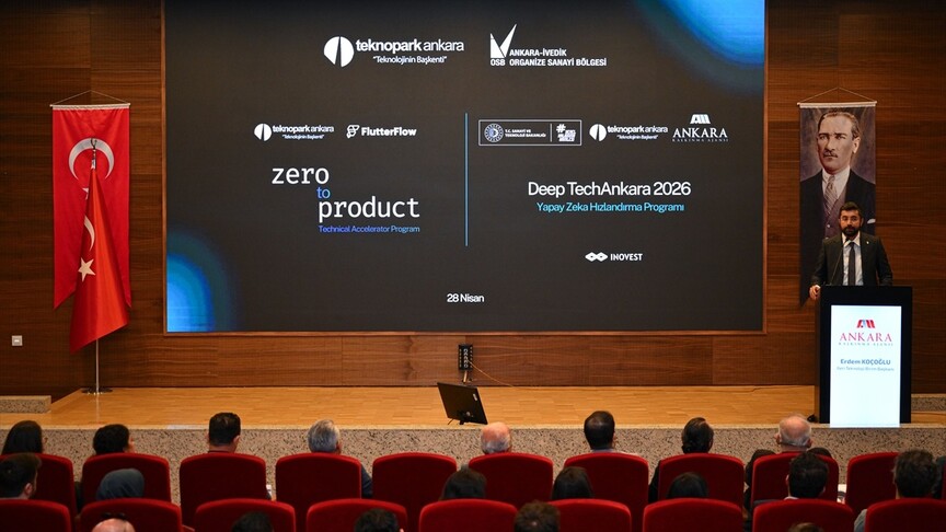 Teknopark Ankara'da derin teknoloji ve yapay zeka girişimcileri yatırımcılarla buluştu