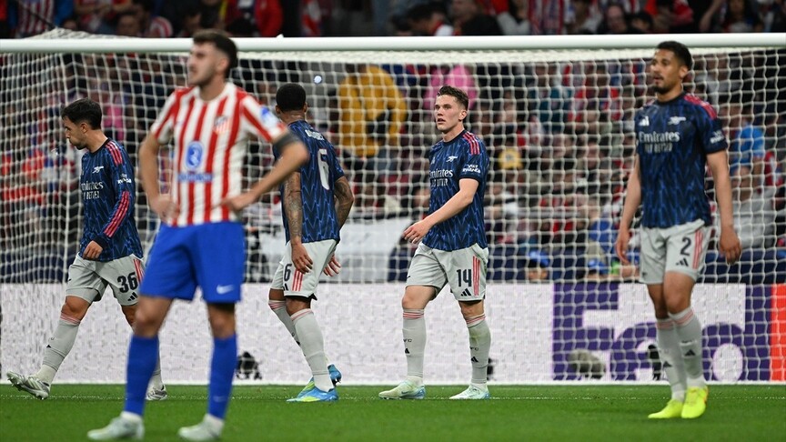 UEFA Şampiyonlar Ligi yarı finalinde Atletico Madrid ile Arsenal berabere kaldı