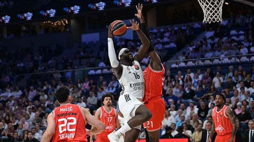 Real Madrid, sahasında Hapoel IBI Tel Aviv'i 102-75 mağlup etti