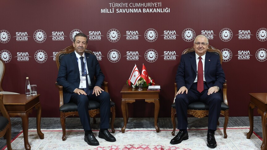 Milli Savunma Bakanı Güler, SAHA 2026 kapsamında görüşmelerde bulundu