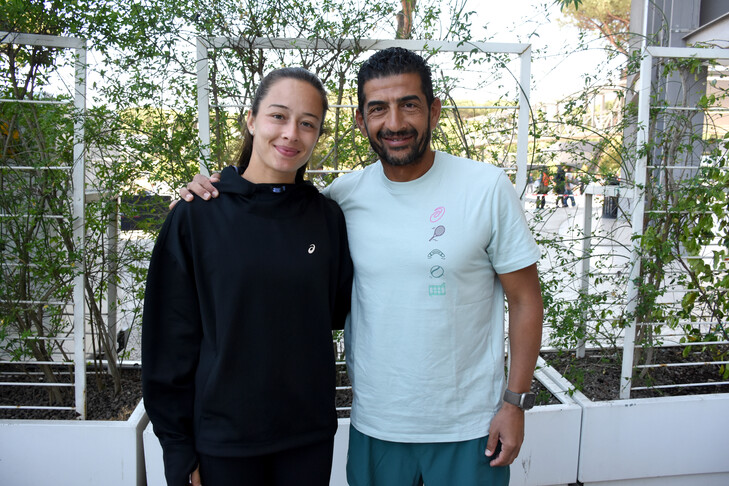 Milli tenisçi Zeynep Sönmez'in Tunuslu başantrenörü Jellali, oyuncusuna güveniyor