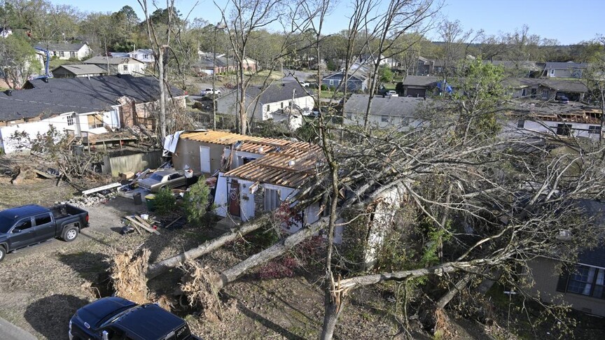 ABD'nin Mississippi eyaletinde şiddetli fırtınada yaklaşık 500 ev zarar gördü